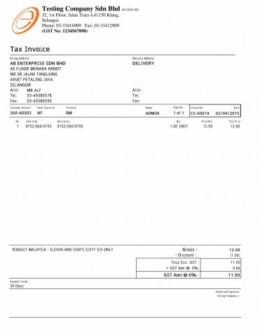 13 Tax Invoice Full
