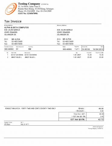 24 Tax Invoice